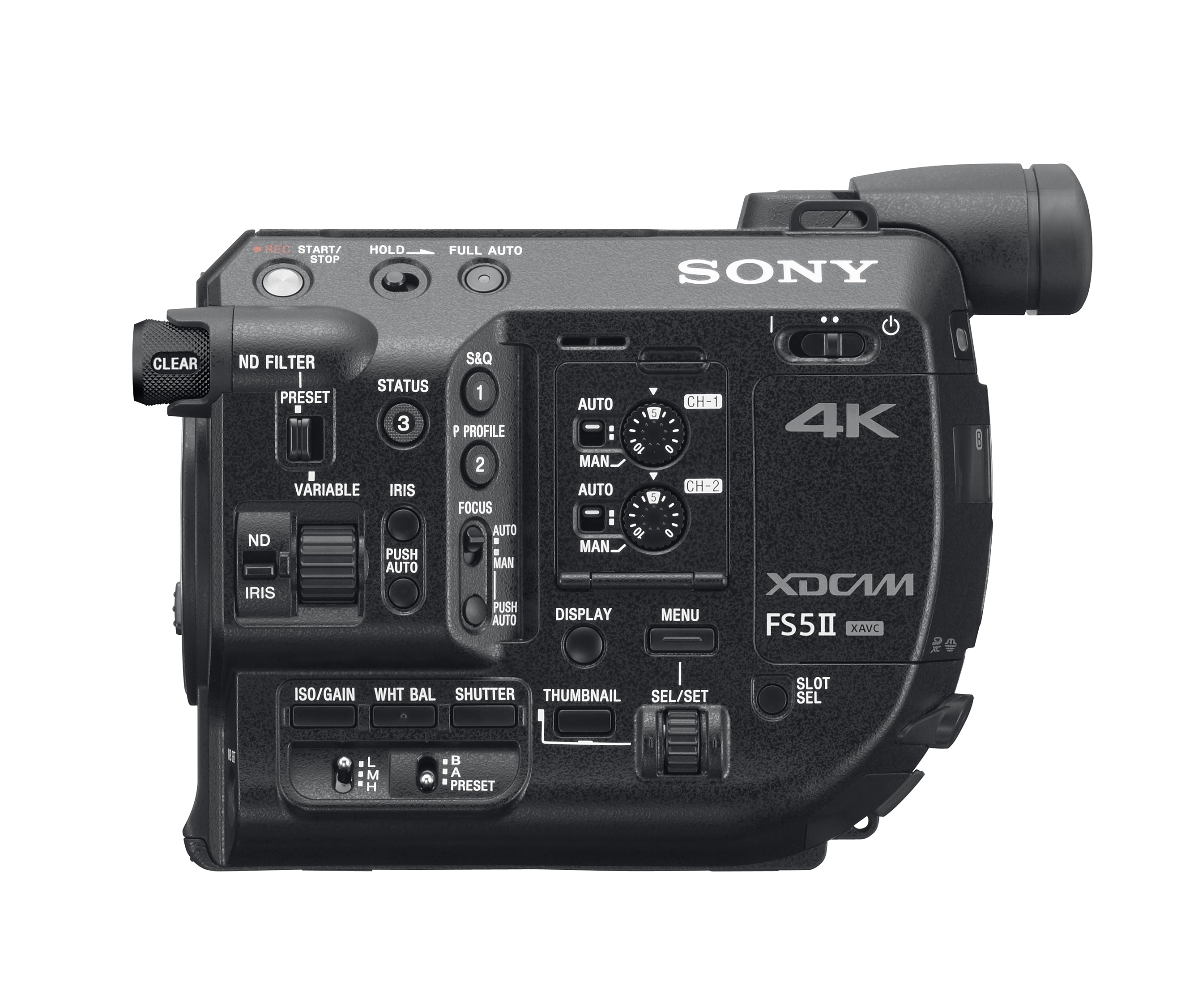 FS5 II Handheld Camcorder - 4K HDR - Sony Pro