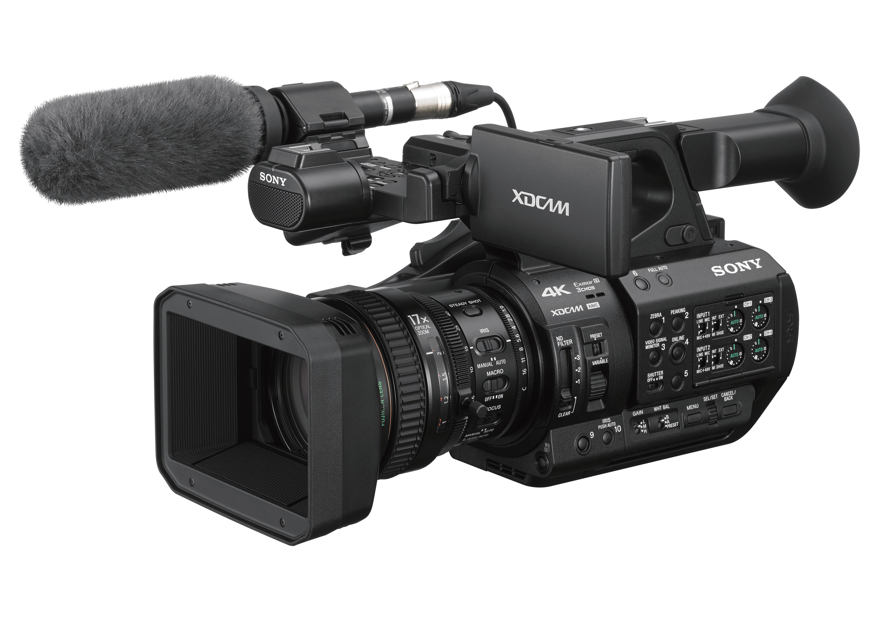 PXW-Z280 Handheld Camcorder - 4K HDR - Sony Pro