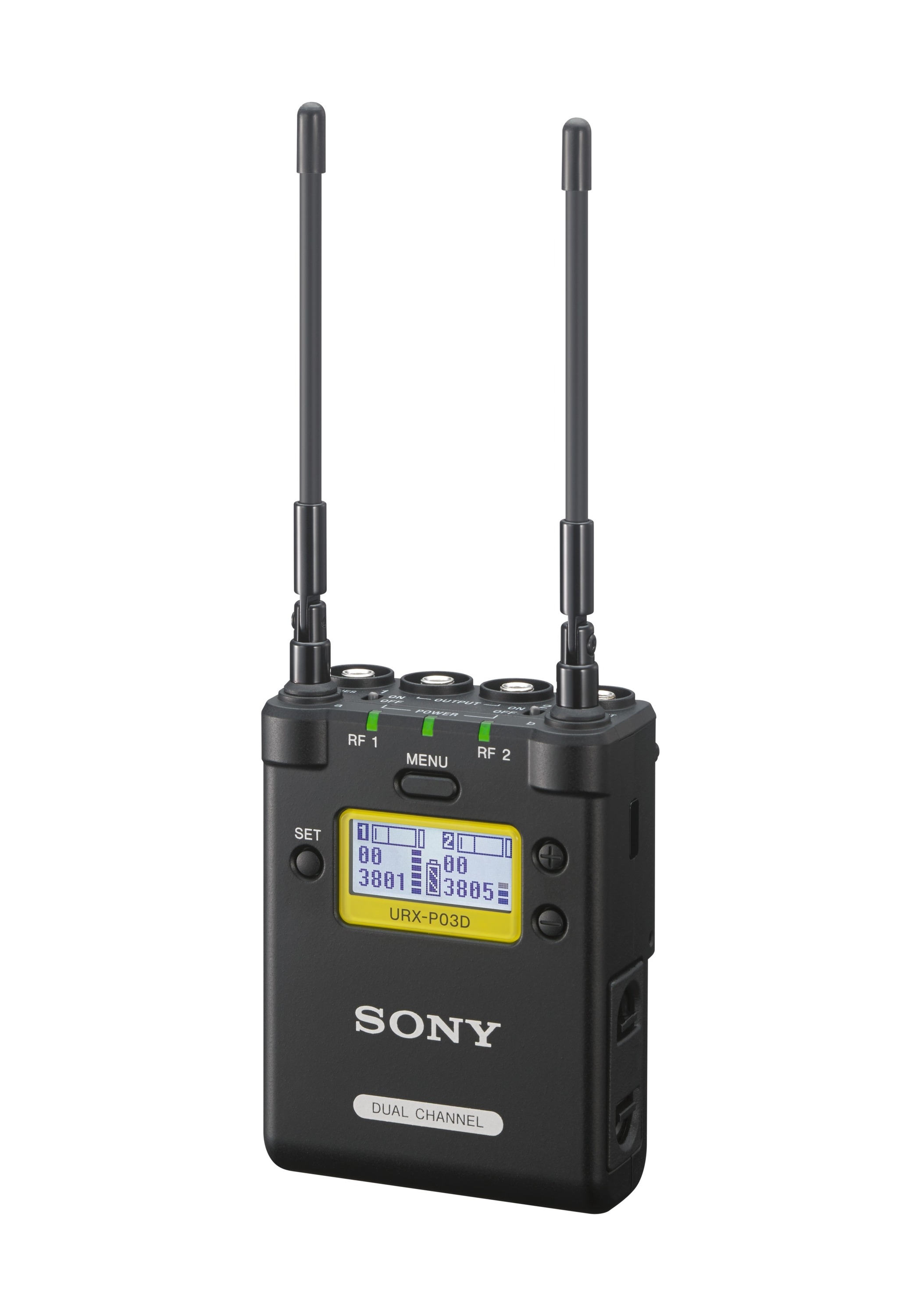 URX-P03D UWP-D Two-Channel Portable Audio Receiver - Sony Pro