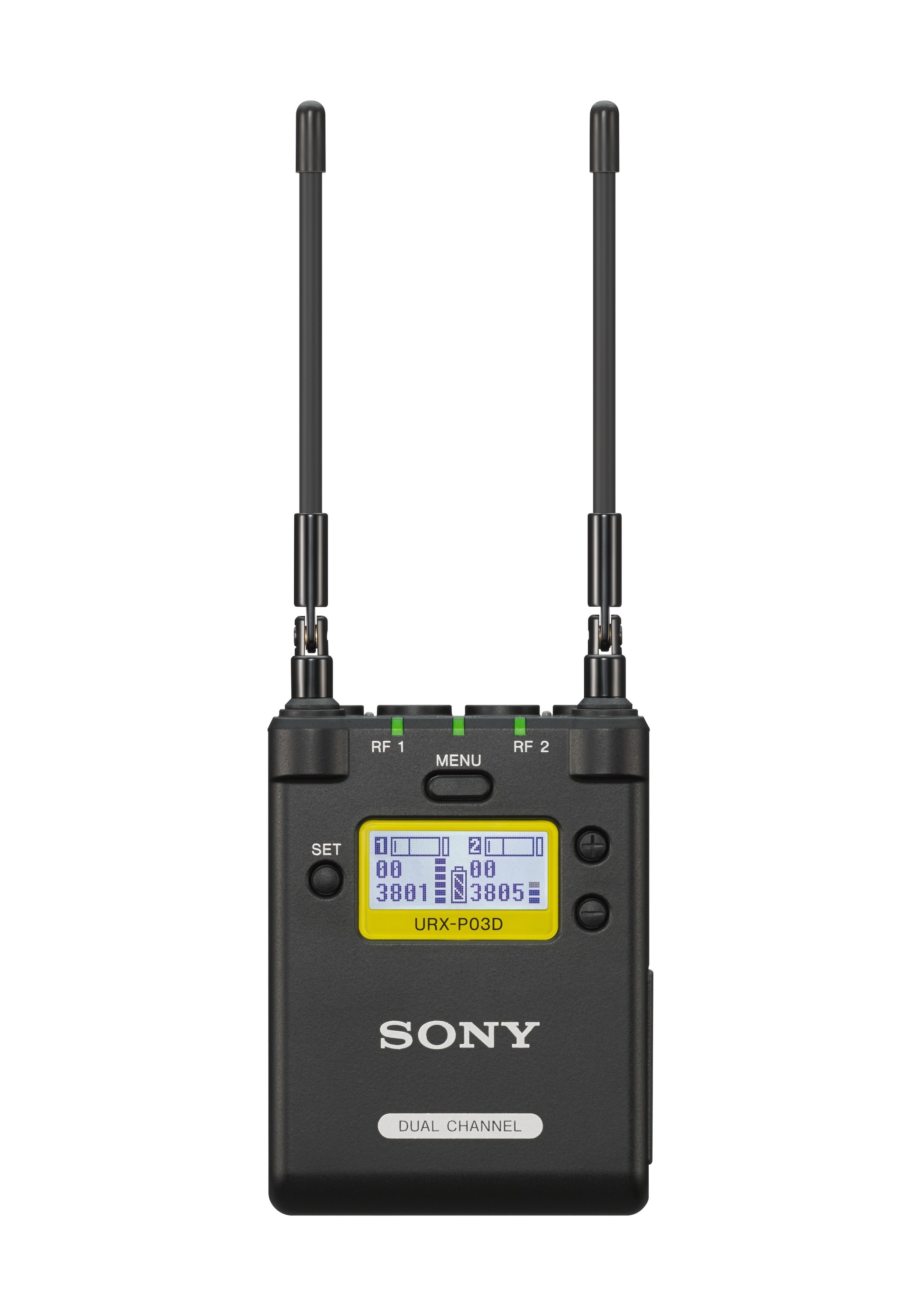 URX-P03D UWP-D Two-Channel Portable Audio Receiver - Sony Pro