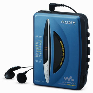 Sony WM-FX193L Radio Walkman Blue