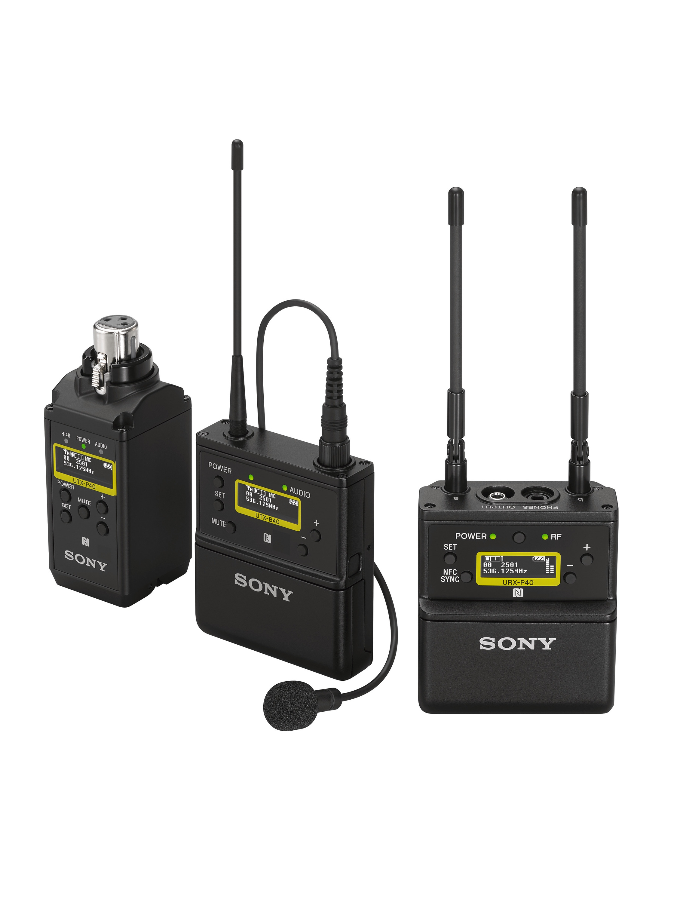 UTX-B40 Wireless Audio Bodypack Transmitter - Sony Pro