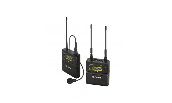 Sony UWP-D21 Camera-Mount Wireless Omni Lavalier Microphone System (UC14:  470 to 542 MHz)