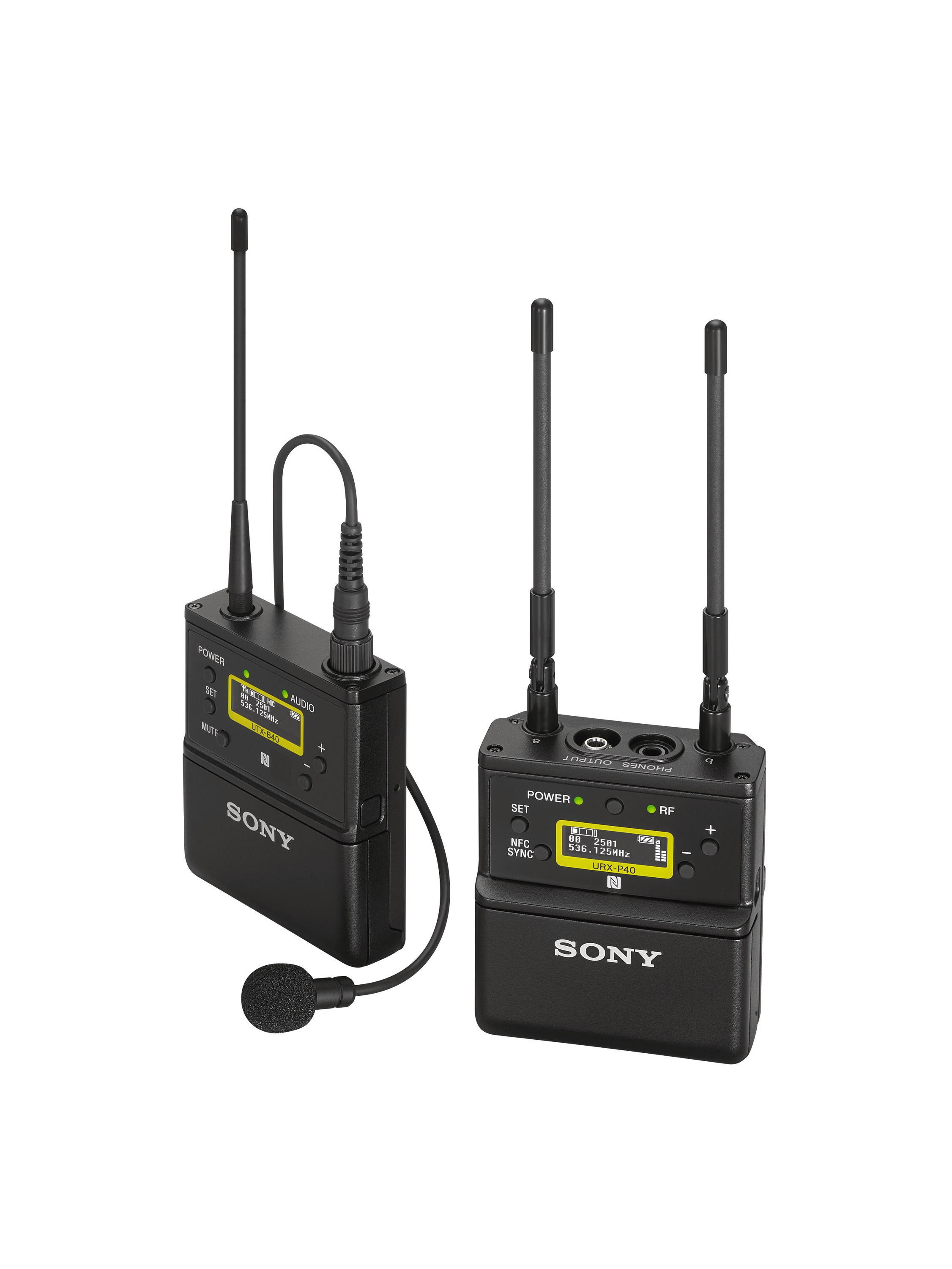 UTX-B40 Wireless Audio Bodypack Transmitter - Sony Pro