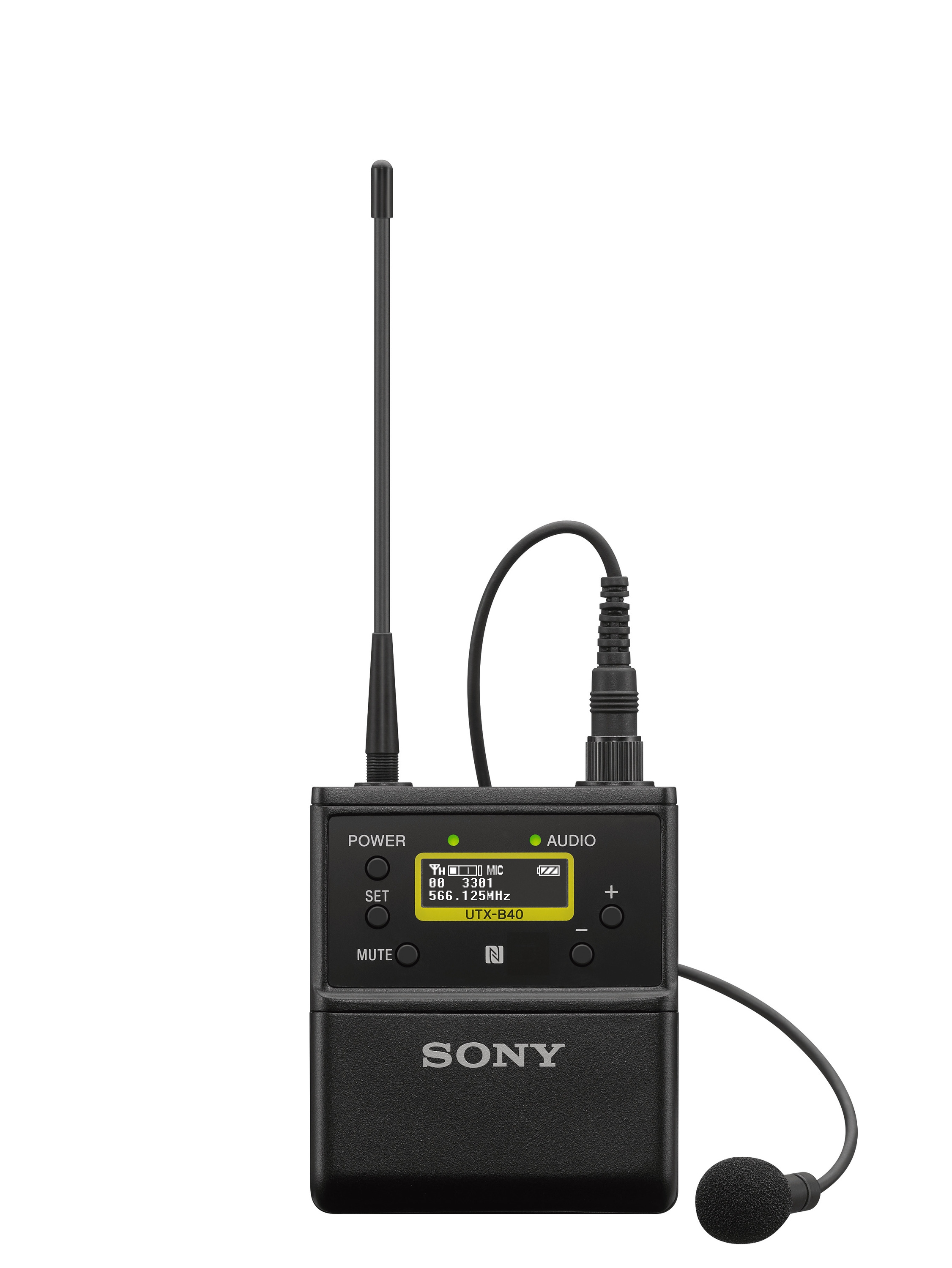 UTX-B40 Wireless Audio Bodypack Transmitter - Sony Pro