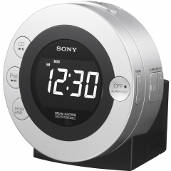 Radio despertador Sony Dream Machine para iPod/iPhone, con control remoto.