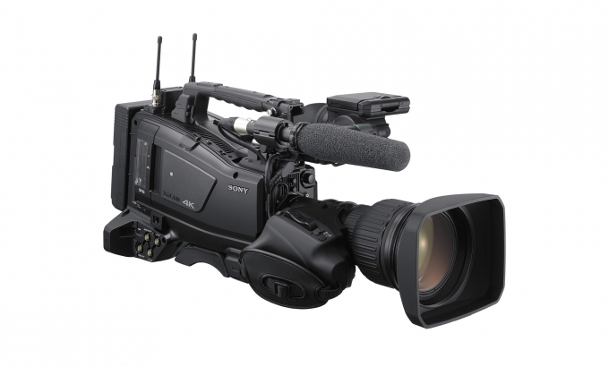 Filmadoras de ombro PXW-Z450-4K HDR-Sony Pro