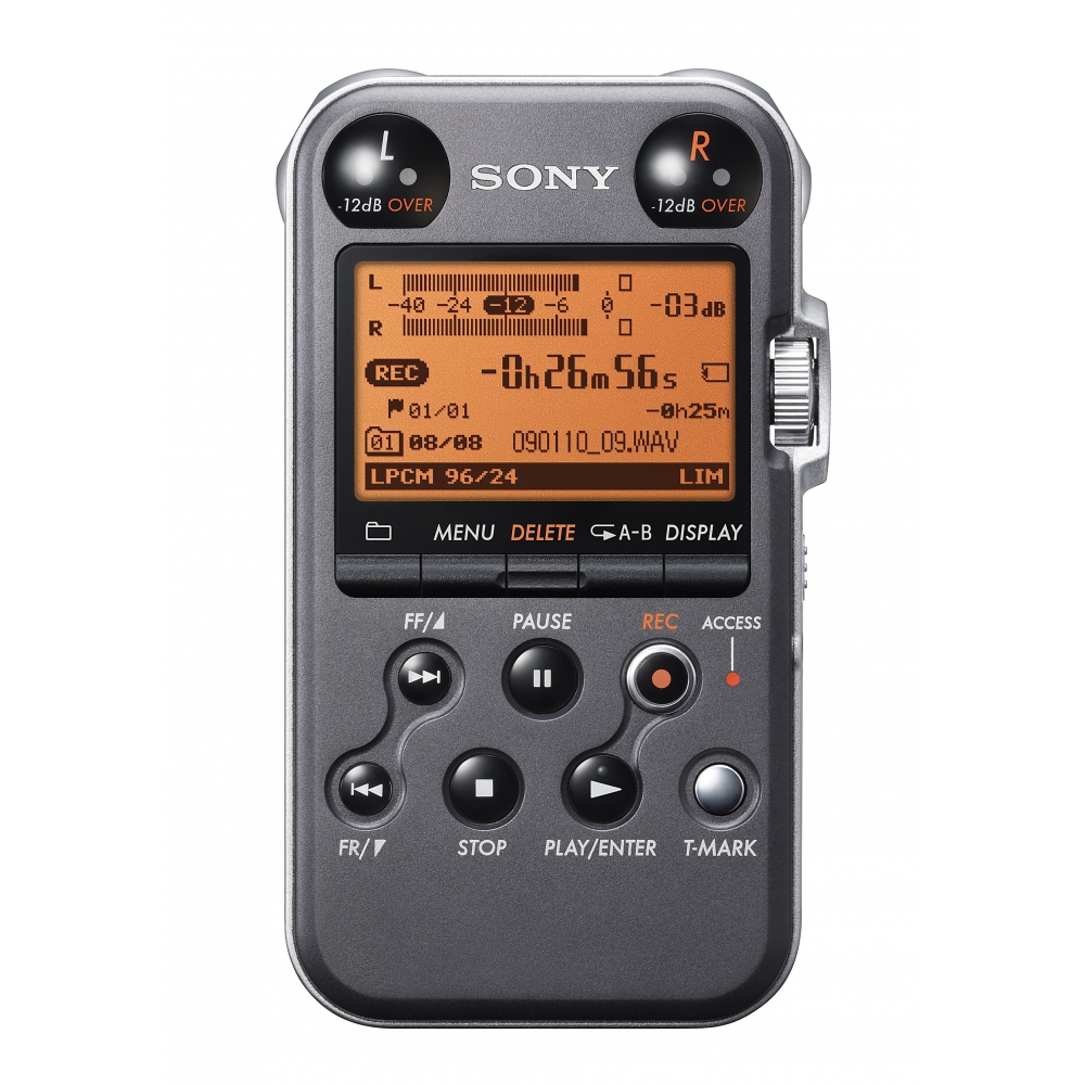 PCM-M10/B Portable Linear PCM Audio Recorder - Sony Pro