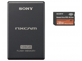 HXR-FMU128 128GB Flash Memory Recording Unit - Sony Pro