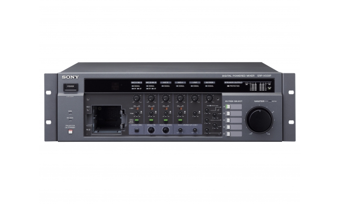 SRP-X500P Multi-media Matrix Mixer - Sony Pro