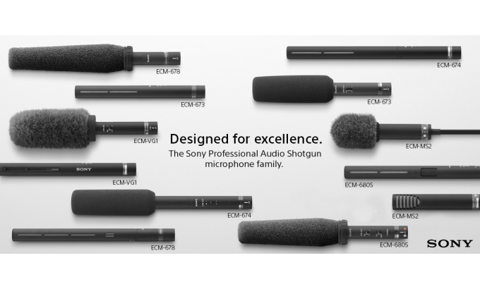ECM-MS2 Compact Electret Condenser Microphone - Sony Pro